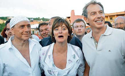 W willi na Sardynii u Silvia Berlusconiego bywało wielu polityków. Także Tony Blair z małżonką