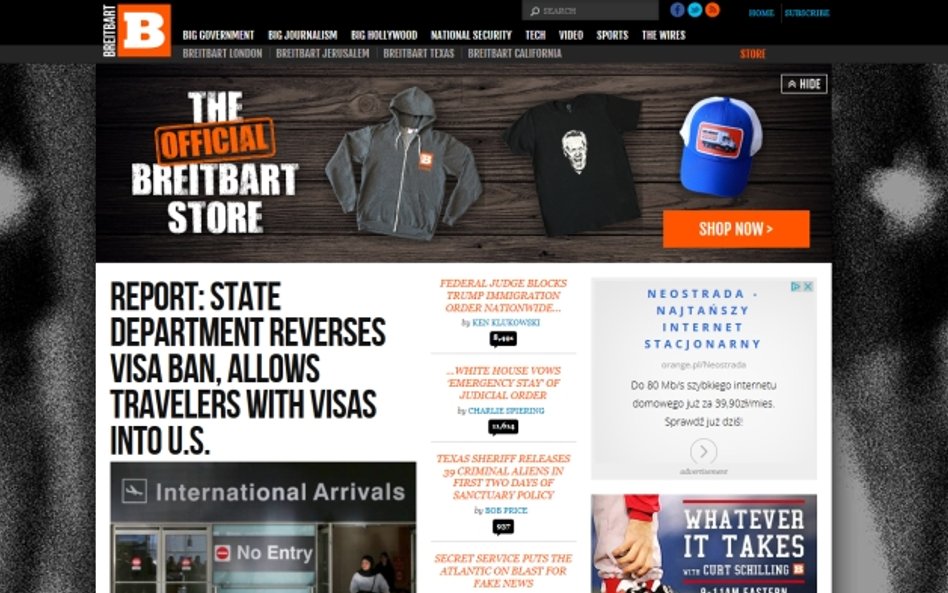 Student z Francji kontra Breitbart News