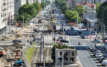Prace na budowie nowej trasy tramwajowej są już na zaawansowanym etapie