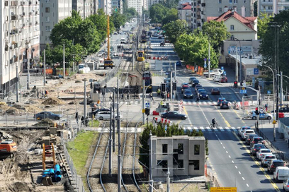 Prace na budowie nowej trasy tramwajowej są już na zaawansowanym etapie