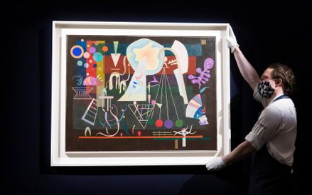 Wasilij Kandinski "Tensions calmées"