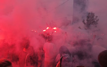 Niektóre pokazy ogniowe były bardzo zaawansowane