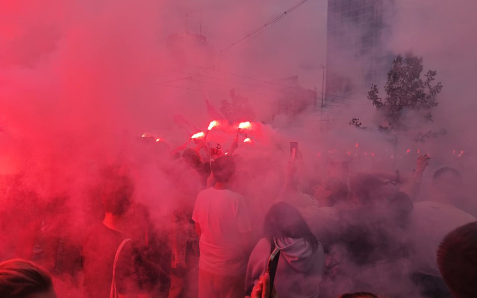 Niektóre pokazy ogniowe były bardzo zaawansowane