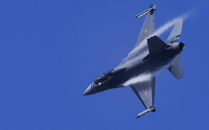 Myśliwiec F-16 belgijskich Sił Powietrznych