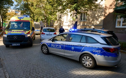 Miejsce ataku nożownika w Poznaniu