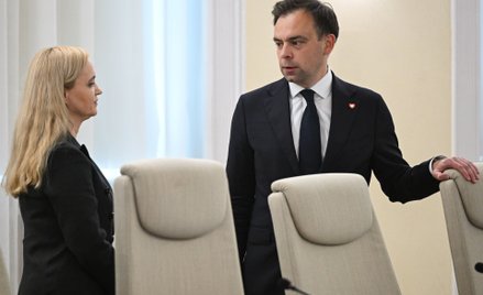 Jolanta Sobierańska-Grenda i Andrzej Domański