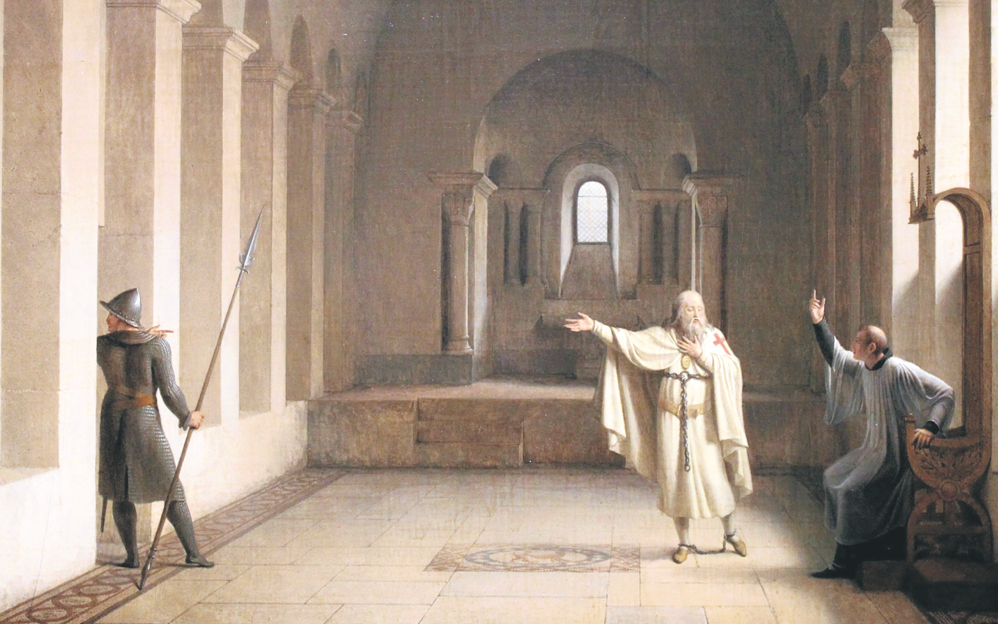 Po rzuconej na stosie „klątwie templariuszy” papież i król nie przeżyli kolejnego roku