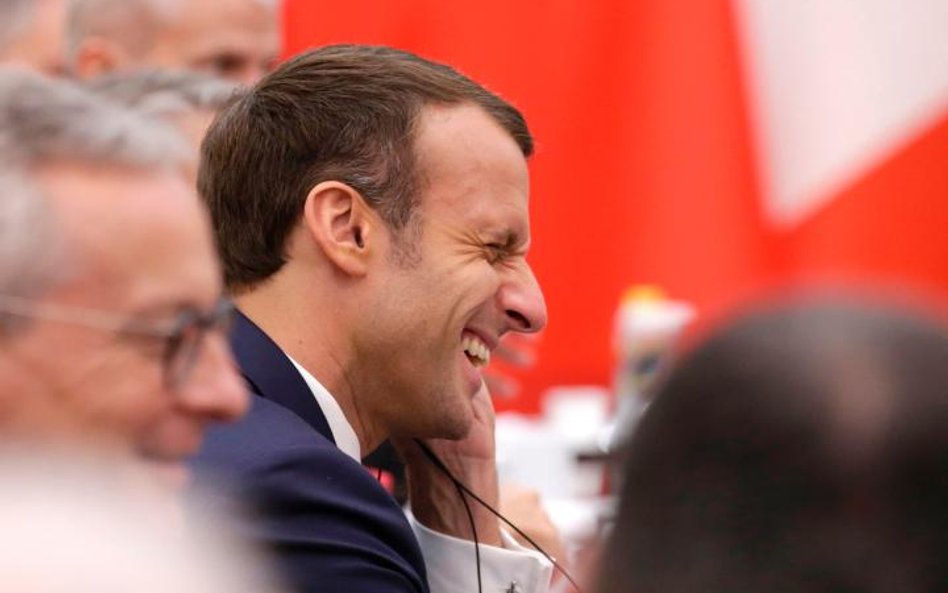 Emmanuel Macron o Unii Europejskiej: „Istnieje ogromne ryzyko, że w długiej perspektywie znikniemy g