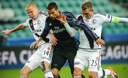 Legia Warszawa jako jedyny z polskich klubów zagrała w Lidze Mistrzów w XXI wieku. Na zdjęciu mecz L