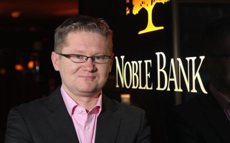 Krzysztof Rosiński, prezes Getin Noble Bank