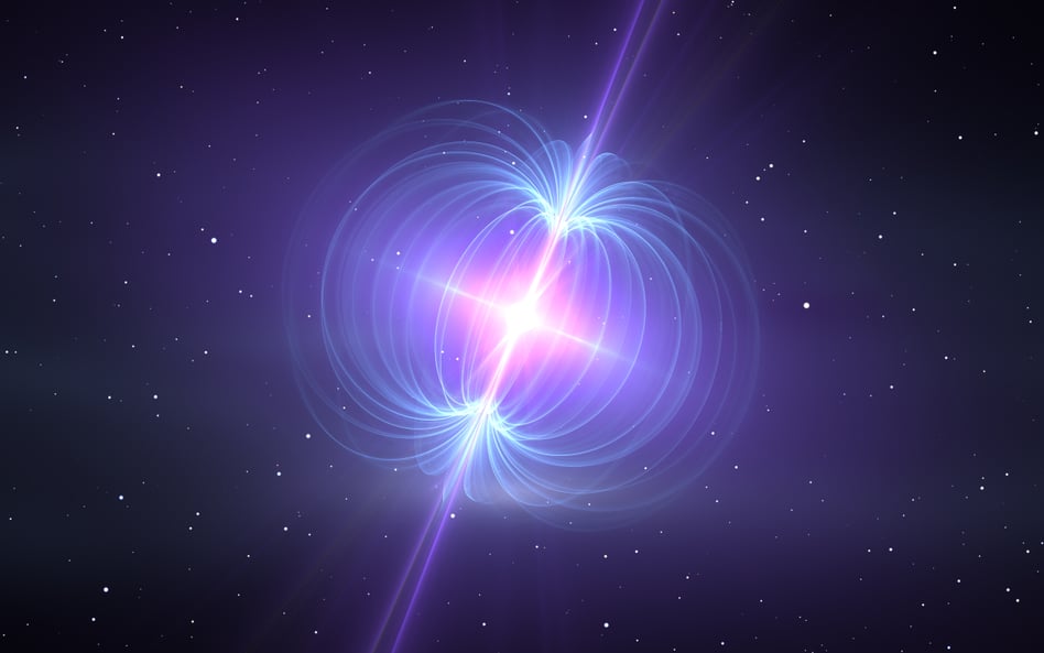 Według naukowców pierwsze pierwiastki złota mogły powstać w wyniku gigantycznego rozbłysku magnetara