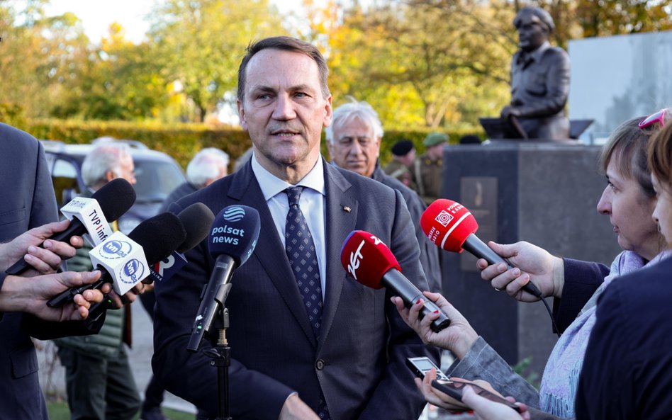 Minister spraw zagranicznych Radosław Sikorski