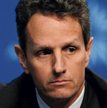 Timothy Geithner, szef Departamentu Skarbu USA, i?Mervyn King, gubernator Banku Anglii