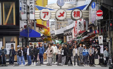 Gospodarka Japonii się kurczy. Efekt ceł Trumpa