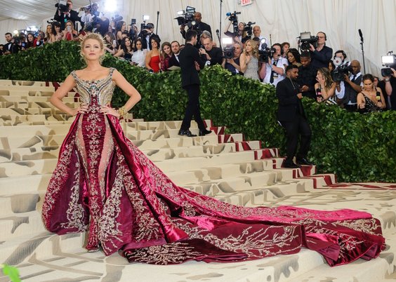 Blake Lively na MET Gala 2018.