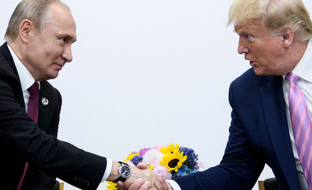 Spotkanie Putina z Trumpem na szczycie G20 w Osace w 2019 roku