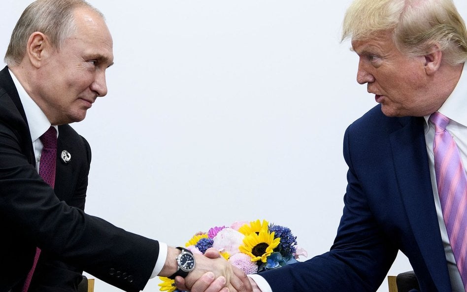 Spotkanie Putina z Trumpem na szczycie G20 w Osace w 2019 roku