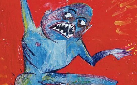 Paweł Kowalewski, Knuje nieprawy przeciw prawemu i ostrzy na niego zęby, 1985, tempera na papierze, 