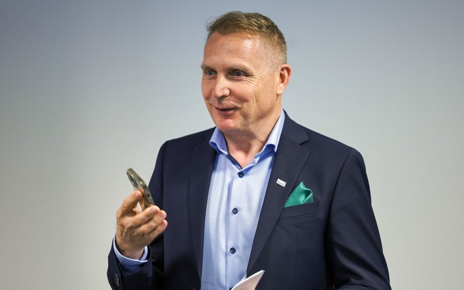 Dyrektor generalny KOWR Henryk Smolarz, poseł PSL