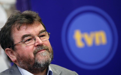 Edward Miszczak z zarządu TVN, odpowiedzialny za program głównego kanału Grupy
