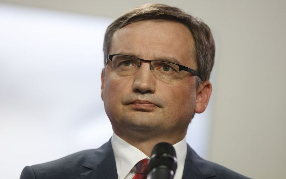 Zbigniew Ziobro, minister sprawiedliwości.