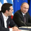 Grecki premier Cipras i prezydent Rosji Putin