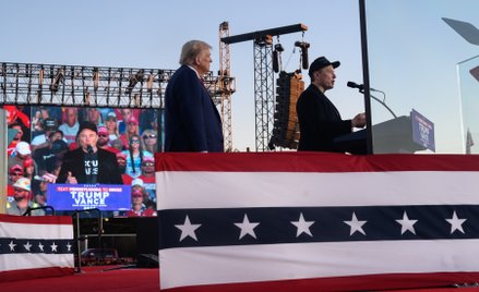 Elon Musk wystąpił na wiecu Donalda Trumpa w Butler w Pensylwanii