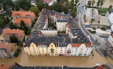Nysa zalana przez Nyse Kłodzką