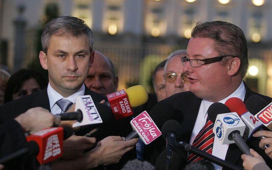 17 lipca 2008 r. Przewodniczący SLD Grzegorz Napieralski spotkał się Prezydentem RP Lechem Kaczyński