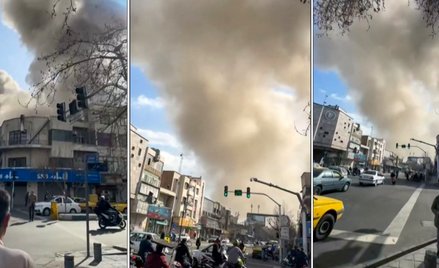 Wybuchy w Teheranie po atakach Izraela i USA