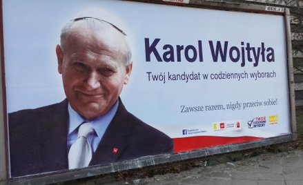 Marek Domagalski o wykorzystaniu wizerunku Karola Wojtyły w kampanii społecznej