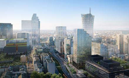 Studio - kompleks biurowy firmy Skanska Property Poland w rejonie ronda Daszyńskiego w Warszawie