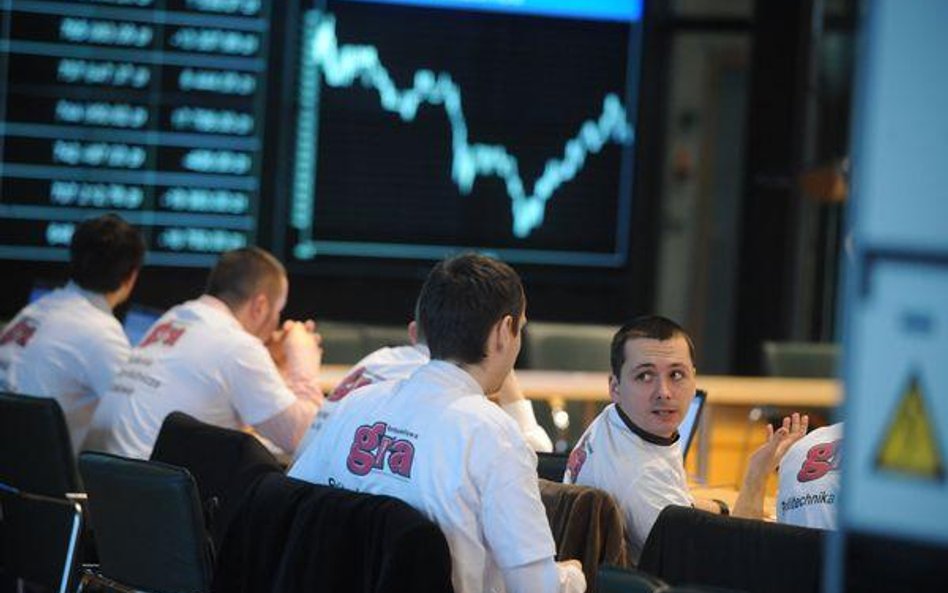 Drobni gracze mocno ograniczyli inwestycje