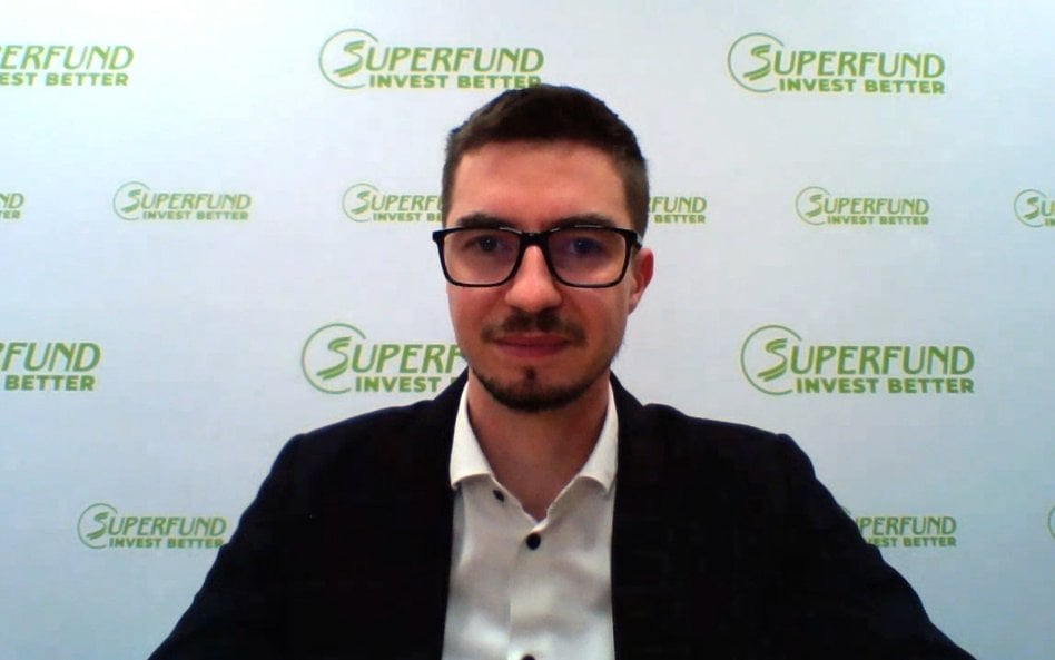 Konrad Ogrodowicz, zarządzający funduszami w Superfund TFI
