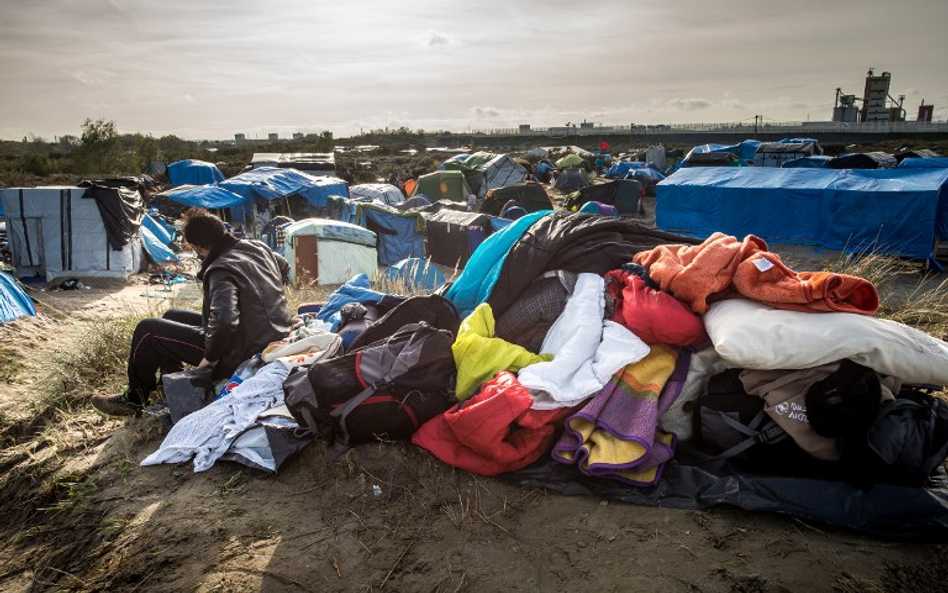 Awantura o uchodźców w Calais