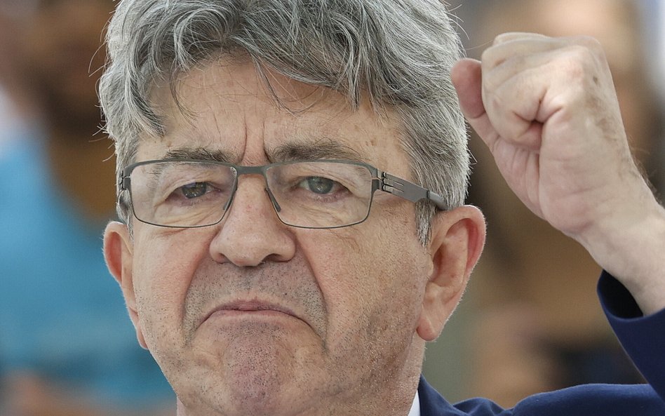 Jean-Luc Melenchon, lider radykalnej, lewicowej Francji Niepokornej.