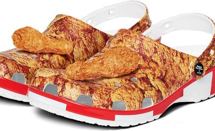 Gorące Crocsy od KFC. Wyglądają jak wyjęte z kubełka