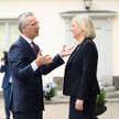 Premier Szwecji Magdalena Andersson i szef NATO Jens Stoltenberg