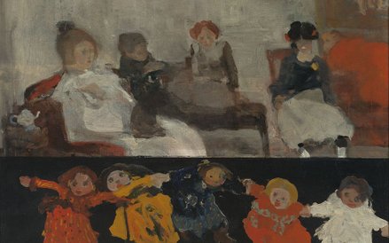 Witiold Wojtkiewicz, Lalki, 1906, Muzeum Narodowe w Warszawie