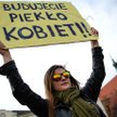 Kwiecień 2016. Manifestacja przeciwników zaostrzenia ustawy