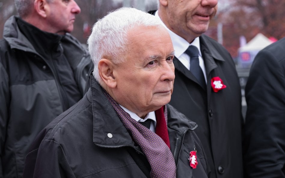 Prezes PiS Jarosław Kaczyński