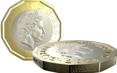 Nowa moneta o nominale 1 funta wejdzie do obiegu 28 marca 2017
