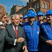 Lech Kaczyński nigdy specjalnie nie ukrywał swej wrażliwości na kwestie społeczne. Na zdjęciu ze sto