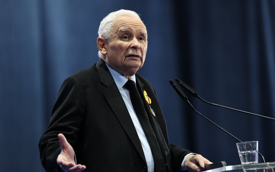 Prezes Prawa i Sprawiedliwości Jarosław Kaczyński