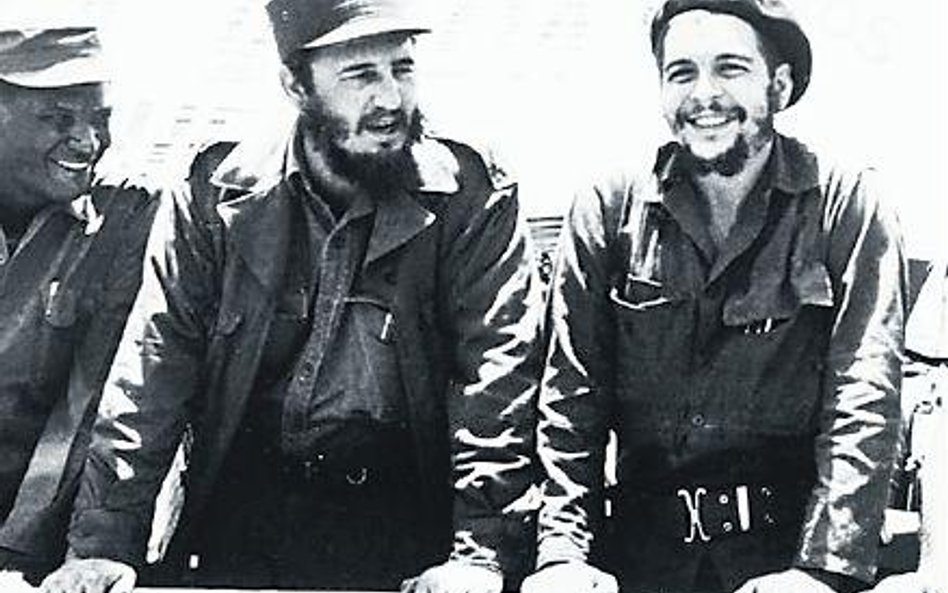 Fidel Castro i Che Guevara w San Julian na Kubie, sierpień 1960