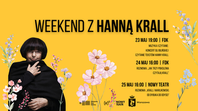 Miasto zaprasza na weekend z Hanną Krall