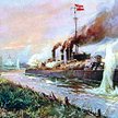 Austrowęgierski niszczyciel „Scharfschutze” podczas rajdu na Porto Corsini, 24 maja 1912 r.