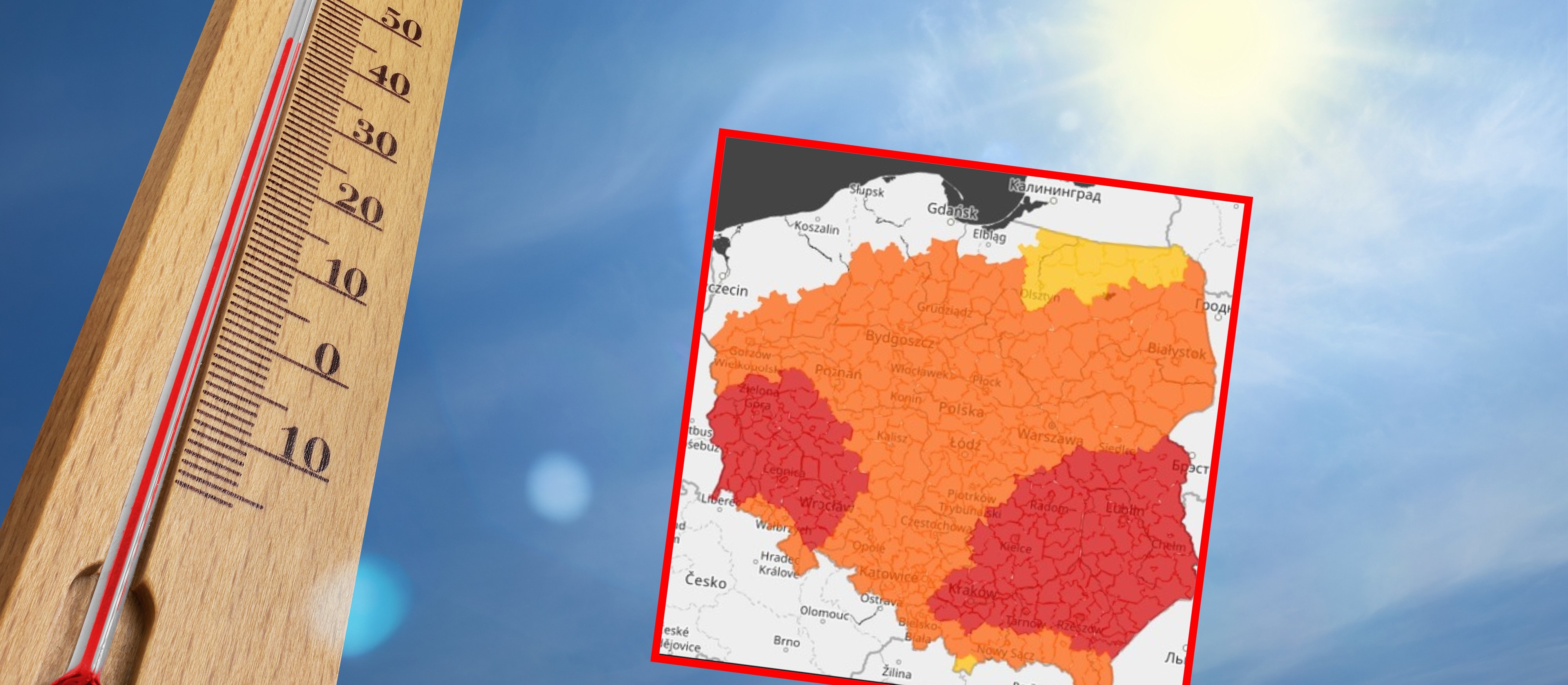 Termometry pokażą 36 stopni. W tych regionach upał najbardziej da się we znaki