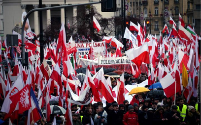 Niedzielny marsz PiS poparcia dla rządu