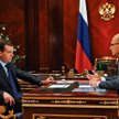 Prezydent Rosji Dmitrij Miedwiediew (z lewej) i prezes Rosatomu Siergiej Kirienko mają powody do zad